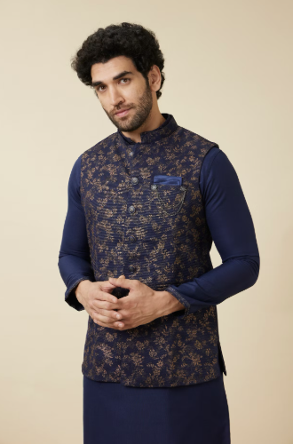 Royal Paisley Bandhgala Set