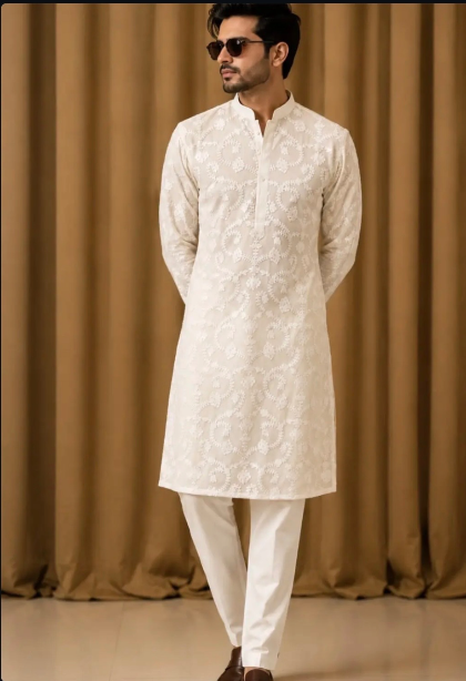 Ivory Kurta Set